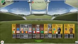 FIFA13 Ultimate team Best of Packs #1 & Road to ??? New Series - Vote for the squad you want to see
