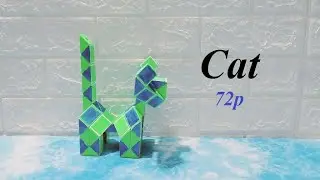 Magic Snake Puzzle or Rubik Rắn 72 Pieces - Cat