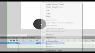 Flash CS4 Animation Tutorial(Shape Tweens 07)
