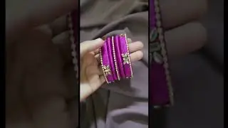 New bangles 💜 #bangles #handmadebangle #handmadejewellery #shors #shortvideo #instagram