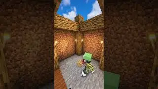 Minecraft Starter House🏠 #shorts