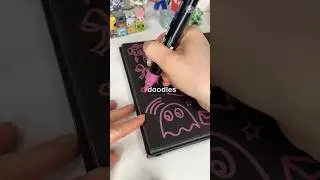 Drawing but I can only use a metallic PINK PEN! 🌷🩷🦩