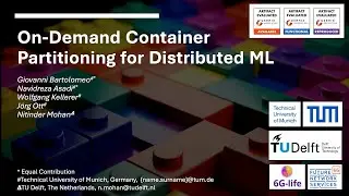 USENIX ATC '25 - On-Demand Container Partitioning for Distributed ML