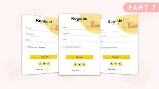 Complete Food & Restaurant Website Design Using | HTML & CSS | PART 7