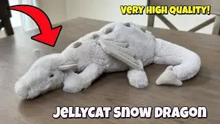 Обзор плюшевой игрушки Jellycat Snow Dragon