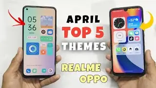 REALME UI Top 5 New Themes | Best Realme UI 2.0 Themes in April 2021 | Premium Themes for Oppo ⚡⚡