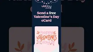 Send Valentine ecards for free 💌 #valentinesdaycards #ecards #vidday #valentinescard #greetingcard
