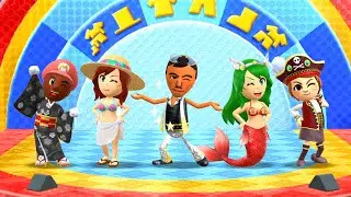 Wii Party U Mii Fashion Plaza - Shiratoya Vs Susie Vs Jeff Vs Bo-Jia | Who Will Win?