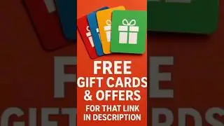 Free Gift cards #freegiftcards #makemoneyonline #moneysaver #paypalmoney