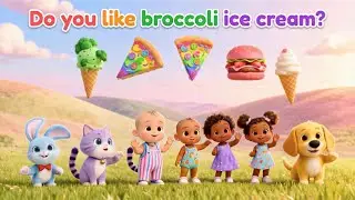 🍦 Do You Like Broccoli Ice Cream? | Funny Food Song for Kids | Tune Town 🎶