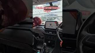 Installation of 9 inch Android Stereo Player in Brezza LXi CNG #android #androidplayer #brezza #cars
