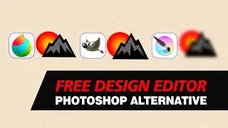 Create Logo Using Free Design Editor, Photoshop Altenative: Medibang, GIMP, Krita