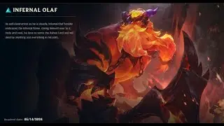 INFERNAL OLAF SKIN SPOTLIGHT-NEW ITEMS ON THE PBE-05-15-2024