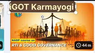 iGOT Karmayogi Assessment Answers-|RTI & Good Governance 93 % Pass|#viralvideos  #goodgovernace #rti