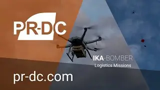 IKA-BOMBER drone - Logistics Missions (Cargo Net, Cargo Box, Robots or Ammunition)