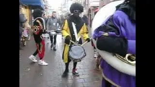 Pietenband de Zeurpieten Keizerstraat `17 11 2012 008