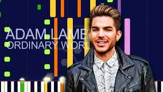 Adam Lambert - ORDINARY WORLD (PRO MIDI FILE REMAKE) - 