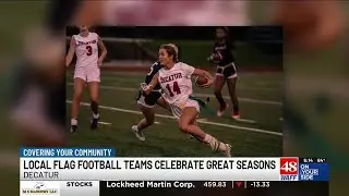 Local girls&rsquo; flag football teams reflect on their first season