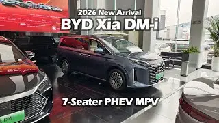 2026 New BYD Xia DM-i 218KM Excellence Edition PHEV 7-Seater MPV - Big Bear Test Car