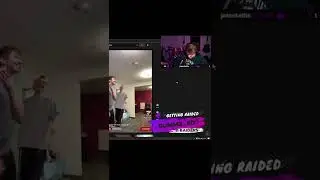 Best Timed Twitch Raid EVER #shorts