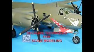 Decal techniques for scale modeling