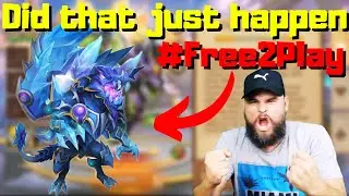 Second Serratica on my Pure Free 2 Play Account | Castle Clash