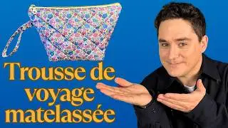 Trousse de Voyage Matelassée : facile, pratique et ultra stylée !