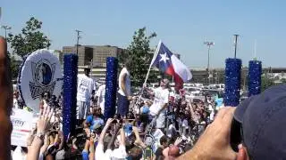 Dirk Nowitzki MVP! Dallas Mavs Parade