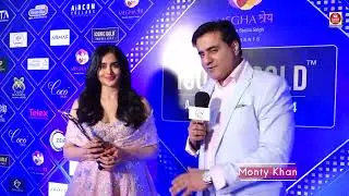 Adaah Sharma with Monty Khan | Iconic Gold Awards 2024 | Mumbai Award | The Monty Khan Show
