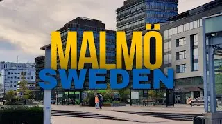 Malm&ouml; City Walking Video | City Center | Tourist Attraction | Day Trip