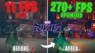 Marvel Rivals - How to Boost FPS, Fix FPS Drops & Stutter on ANY PC in Season 4.5🔥