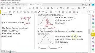 OpenStax Statistics Ch 6.2 Using Normal Distribution # 2