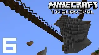 i make a bridge and we realize we're old - minecraft 1.14 survival ep. 6