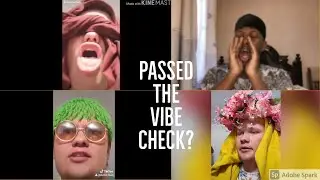 Vibe check!!........Reaction to DanBanBam*tik tok*
