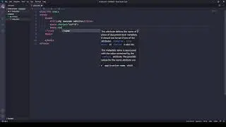 Basic document structure in HTML.