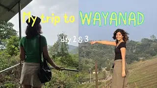WAYANAD day 2&3 | Kajal in Kerala 🌴 | #kvlogs 