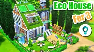 ♻️ ECO HOUSE FOR 3 ♻️ || ONE HOUSE 4 ALTERNATE UNIVERSES || The Sims 4 Speed Build - NO CC
