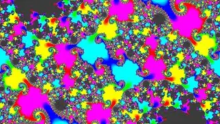 Psychedelic Fractal Ocean (Mandelbrot/Julia Infinite Zoom) | Ambient Math Visuals