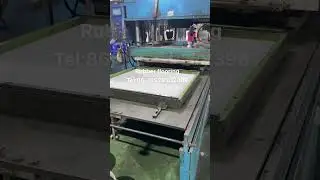 Huha flooring rubber mat .China supplier gym rubber flooring tile production #rubbermat #huha #china