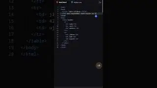 table border collapse 😮&zwj;💨🤔🔥. #html #css #webprogramming