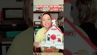 The snoopy snowcone machine was on every 80s kids wish list   #snoopy #80snostalgia #80stoys #￼