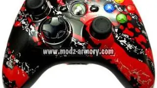 Red Splatter Controller | Modz Armory