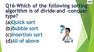 Top 100 Data Structure MCQs | Computer Science | data structure and algorithms mcq