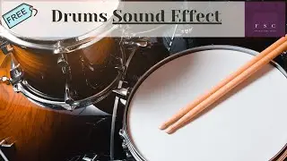 Drum Loop Sound | Download for Free  | Music effects | Studio Sound | copyright-free audio bank