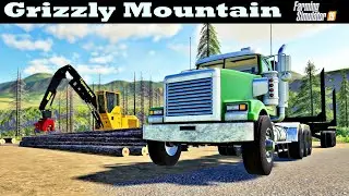 Logging on Grizzly Mt. Map - FDR Logging - Farming Simulator 19