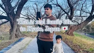 Japan Family Life 🇯🇵 | Kyoto Local Park Vlog | Nepali Family in Japan #funny #trending #viral #love 