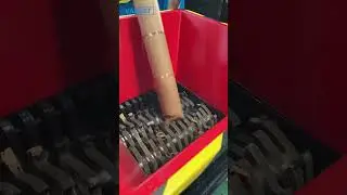 EBK400 model double shaft shreder