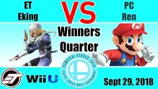 POVS - SSB4 Top 16 Winners Quarter - ET Eking (Sheik) VS PC Ren (Mario)
