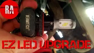 Two CHEAP and EASY RZR LED headlight upgrades