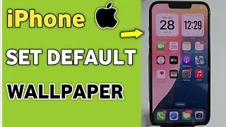 iPhone Me Default Wallpaper Kaise Lagaye | How To Set Old Wallpaper In Iphone